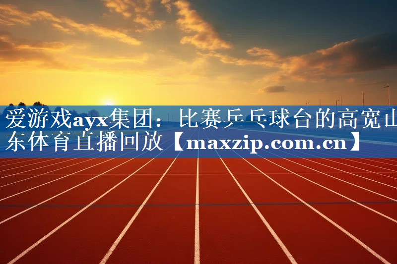 爱游戏ayx集团：比赛乒乓球台的高宽山东体育直播回放